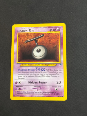 Unown T 88/105 Neo Destiny