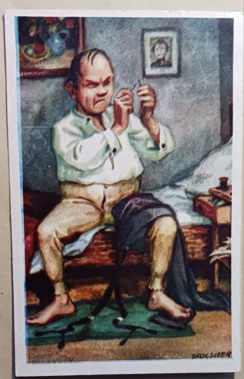 Skogsberg: Herrahenkilö aikoo korjata housunsa...kulk.
