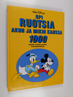 Walt Disney : Opi ruotsia Akun ja Mikin kanssa