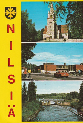KIRKKOKORTTI - NILSIÄN KIRKKO - 3