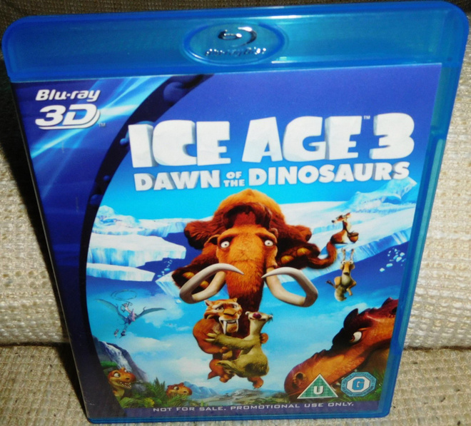 Ice Age 3 3D [3D Blu-ray] (ei tekstitystä/puhetta suomeksi)