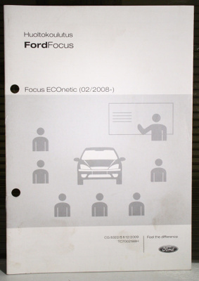 Ford Focus ECOnetic (02/2008-) : Huoltokoulutus