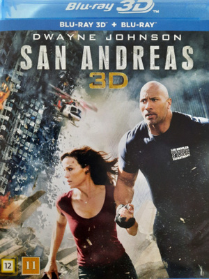 SAN ANDREAS BLU-RAY 3D + BLU-RAY