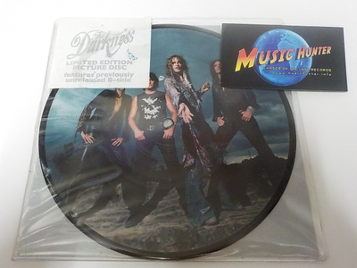 THE DARKNESS - LOVE IS ONLY A FEELING PICTURE DISC M/EX 7"