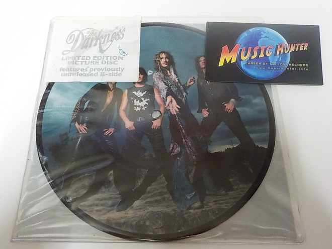 THE DARKNESS - LOVE IS ONLY A FEELING PICTURE DISC M/EX 7"