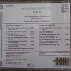 STRAUSS FESTIVAL VOL 2 (CD) Famous Waltzes, Polkas And March - pikkukuva 2