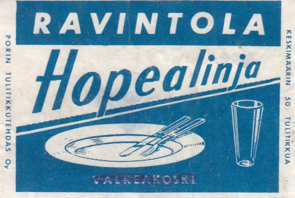 Valkeakoski, Ravintola Hopealinja   b354