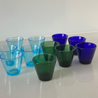 Arabia Iittala Kaj Franck Kartio kaadin+11 snapsilasia 1990l - pikkukuva 4