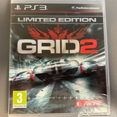 GRID 2 Limited Edition PS3 – uusi, avaamaton muoveissa