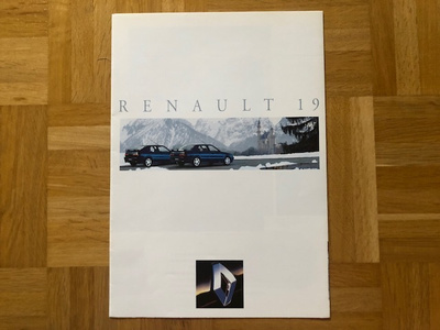 Esite Renault 19, 1992