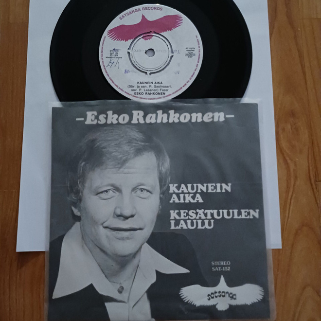 Esko Rahkonen – Kaunein Aika 7" ps orig 1978 uusi