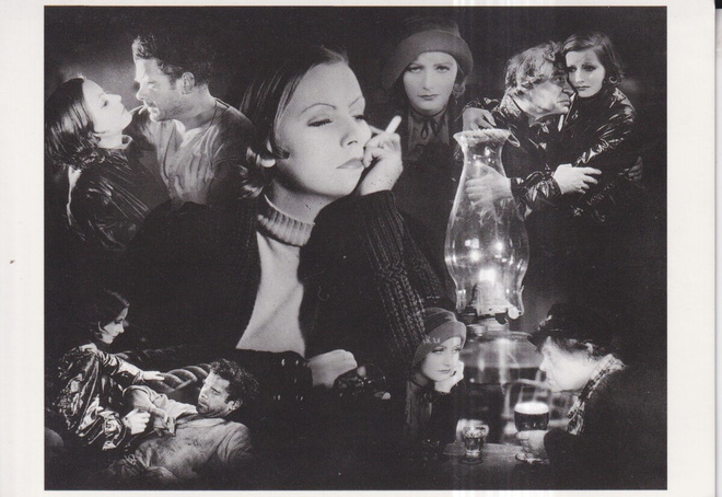 Greta Garbo,monikuvakortti, filmitähti. star, e220