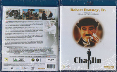 chaplin (632) UUSI -FI- BLU-RAY nordic, robert downey jr 19