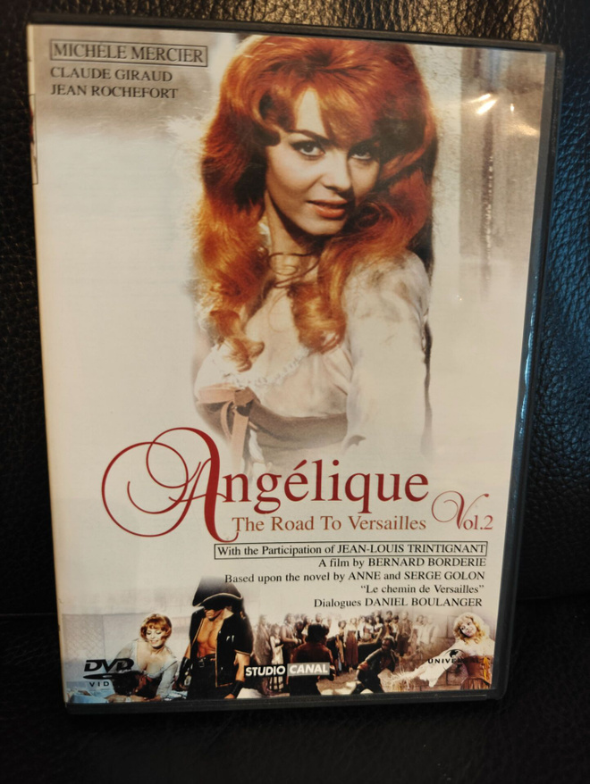 Angélique The Road to Versailles DVD