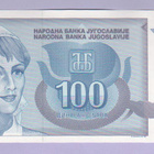Jugoslavia 100 Dinara v.1992 UNC P-112 - pikkukuva 1