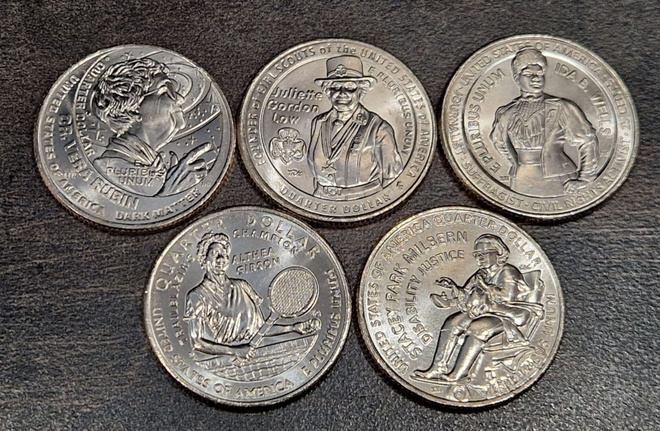USA American women quarters 2025 P UNC