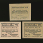 Itävalta 10, 20, 50 Heller, Wimsbach - pikkukuva 2