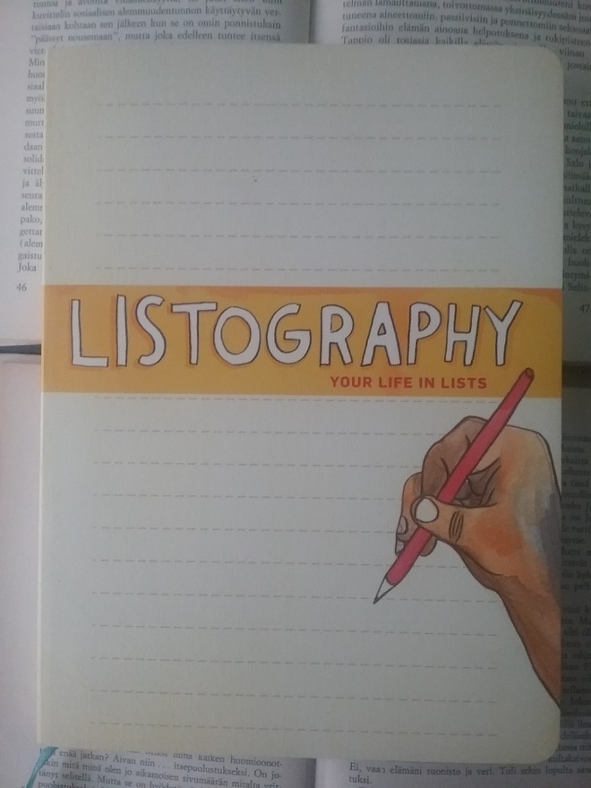 Listography: Your Life in Lists (softcover)