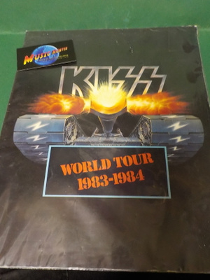 KISS - WORLD TOUR 1983-1984 KIERTUEKIRJA