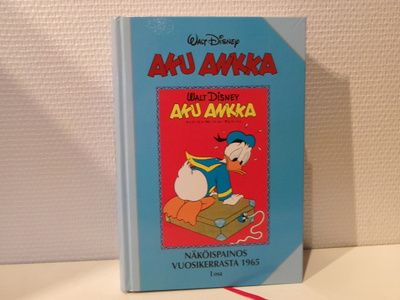 Aku Ankka Näköispainos vuosikerrasta 1965 Osa 1