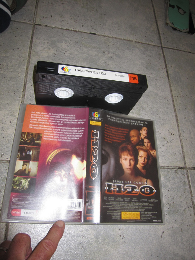 Halloween H20 ; hienokuntoinen  vhs