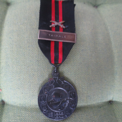 Talvisotamitali TAIPALE soljella