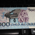 Brasilia Brazil 5000 cruzeiros UNC - pikkukuva 2