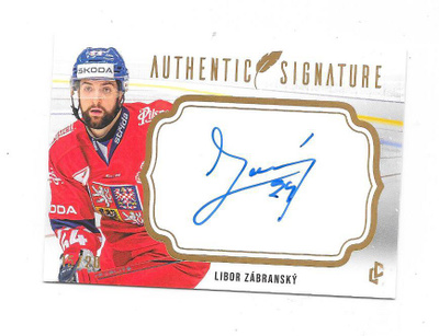 23-24 Cesky Hokej Signatures # Libor Zabransky Tsekki Ässät