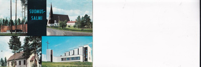 Suomussalmi, sommitelmakortti b701