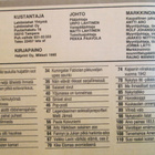 NYKYPOSTI LEHTI 2 / 1986 SISÄLLYSLUETTELO KUVA 2 - pikkukuva 2
