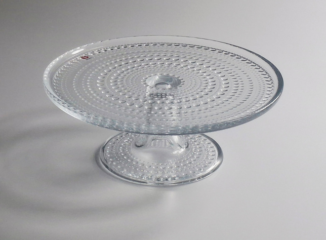 Iittala Kastehelmi kakkujalusta 24 cm
