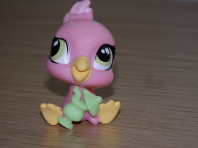 LITTLEST PET SHOP Siesta Perez vauva PAPUKAIJA, LINTU #3813