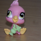 LITTLEST PET SHOP Siesta Perez vauva PAPUKAIJA, LINTU #3813 - pikkukuva 1