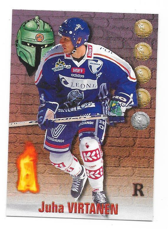 1998-99 CardSet #62 Juha Virtanen HPK