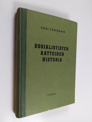 Karl Vorländer : Sosialististen aatteiden historia