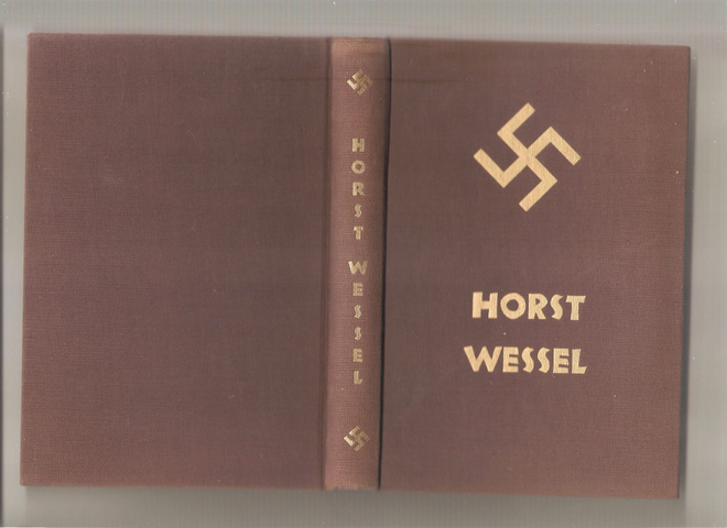 Ewers, Hanns Heinz: Horst Wessel, WSOY 1933, 1.p., sid., K4