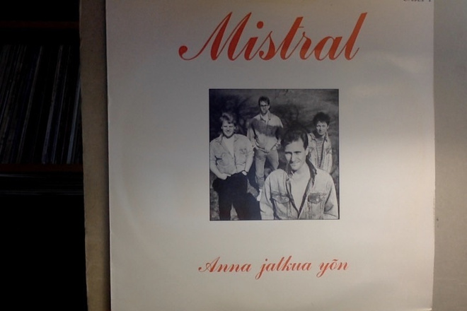 MISTRAL :: ANNA JATKUA YÖN :: VINYYLI  LP  :  FINLAND 1988 !