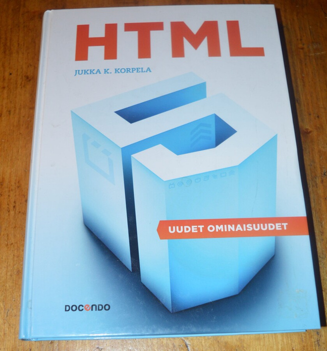 Jukka K. Korpela – HTML5: uudet ominaisuudet (2011)