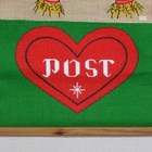 Vintage joulutaulu - joulupostia ( tasku korteille) Hill - pikkukuva 3