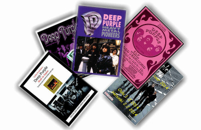 DEEP PURPLE -- julistesetti A4 x 5 (mm. UPEA lahja!!) #2