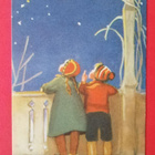 Vanha joulukortti kulk. 1954 - pikkukuva 1