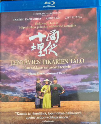 Lentävien Tikarien Talo -Blu-Ray