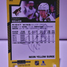 Clayton Keller Yellow Neon Surge OPC Platinum 20-21 - pikkukuva 2