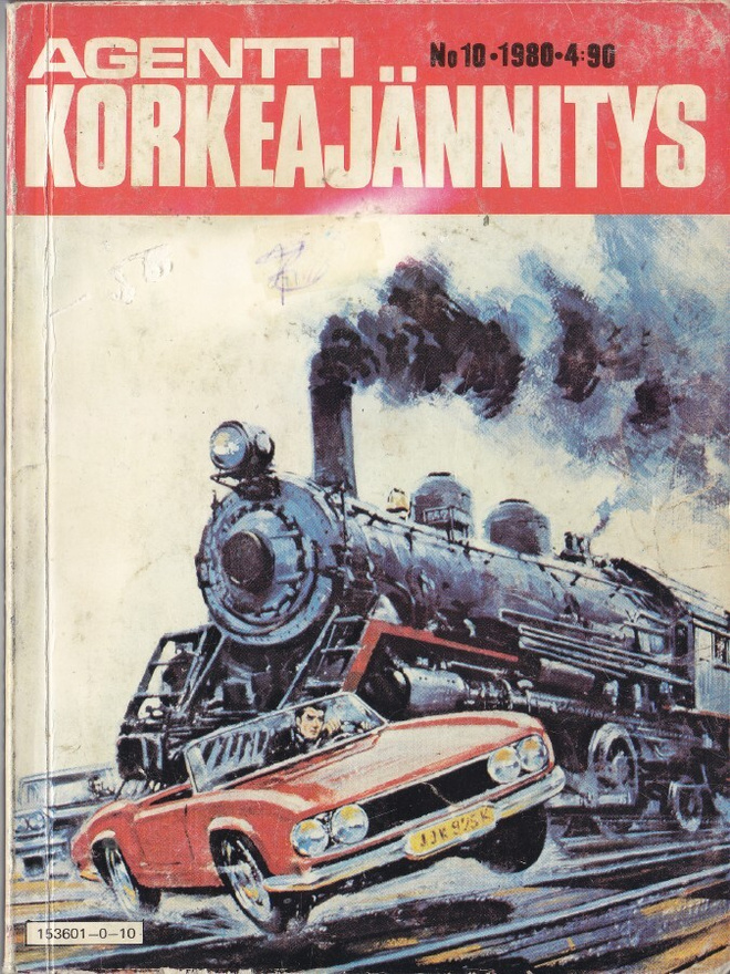 Agentti Korkeajännitys 1980 10 John Havoc (2 tarinaa)