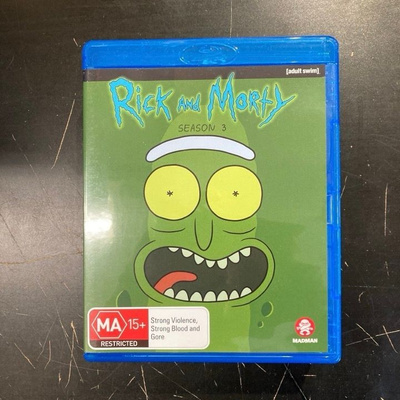 Rick And Morty - Kausi 3 Blu-ray