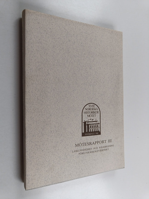 Ur nordisk kulturhistoria :; XVIII Nordiska historikermöt...