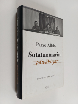 Paavo Alkio : Sotatuomarin päiväkirjat