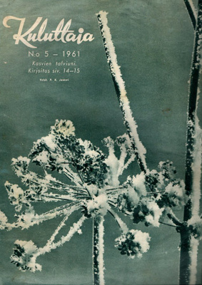 Kuluttaja n:o 5 1961 Siilinjärvi. Kankaanpää. Oulu. Mikkeli.