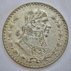 Meksiko 1 peso 1961 Hopeaa - pikkukuva 2