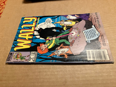 MARVEL WALLY THE WIZARD 4/1985 HYVÄ